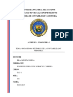 1.1 Organismos Rectores de La Contabilidad y Auditoria