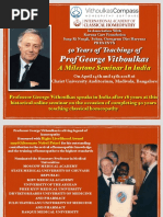 50 Years of Teachings Of: Prof George Vithoulkas