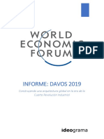 Informe: Davos 2019: Construyendo Una Arquitectura Global en La Era de La Cuarta Revolución Industrial