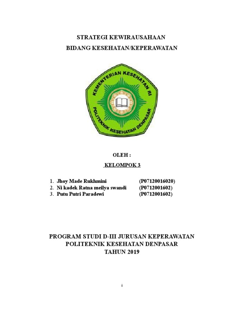 Strategi Kwu Bidang Kesehatan