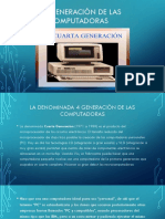 4 Generacion de Computadoras