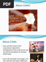 jesus lives - resurrection rb