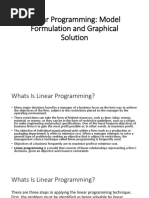 2-Linear Programming Model Formulation and Graphical Solution