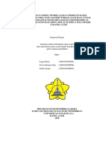 Proposal Penelitian Tindakan Kelas