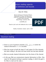 Quantum reading capacity