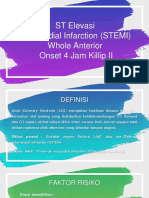 ST Elevasi Myocardial Infarction (STEMI) Whole Anterior Onset 4 Jam Killip II