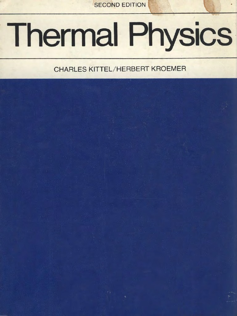 Kittel thermal physics homework image