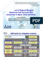 Assessment of Regional Marginal Abatement Cost Curve Analysis in 2020