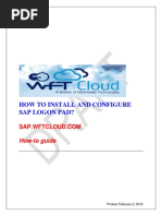 How To Install and Configure Sap Logon Pad?