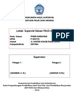 Cover Dokumen Laporan Supervisi
