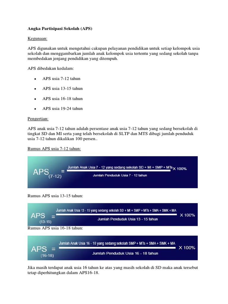 Rumus APK APM APS PDF
