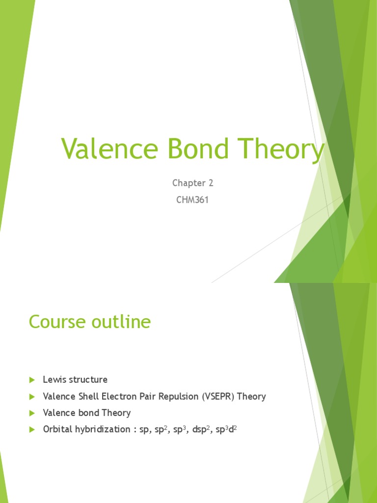 Valence Bond Theory and Molecular Geometry | PDF | Covalent Bond ...