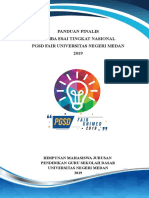 Panduan Finalis PGSD Fair 2019 Fix