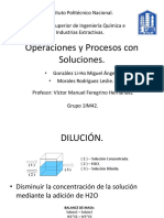 Operaciones y Procesos Con Soluciones