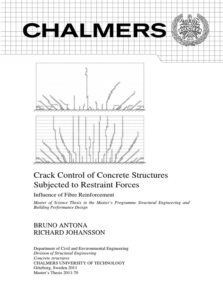 Crack Control of Concrete Structures PDF | PDF | Fracture | Reinforced ...