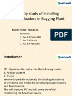 Feasibility Study of Installing Automatic Loaders in Bagging Plant
