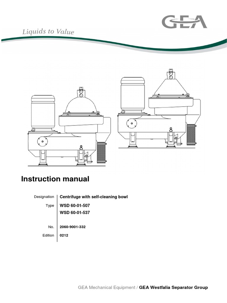 Wsd60 01 537 2060 9001 332 Pdf Pdf Centrifuge Switch
