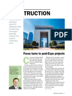 Construction: Focus Turns To Post-Expo Projects