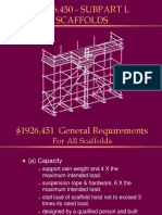 1926.450 - SUBPART L Scaffolds