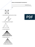 Examen Mensual de Razonamiento Matematico