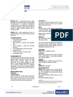 Protek Etl: Technical Data Sheet