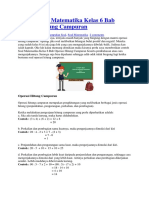 Contoh Soal Matematika Kelas 6 Bab Operasi Hitung Campuran