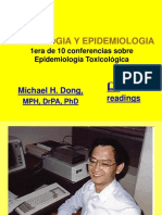 Toxicologia Y Epidemiologia: Michael H. Dong, Readings