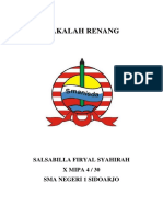 Makalah Renang Salsabilla Firyal Syahira