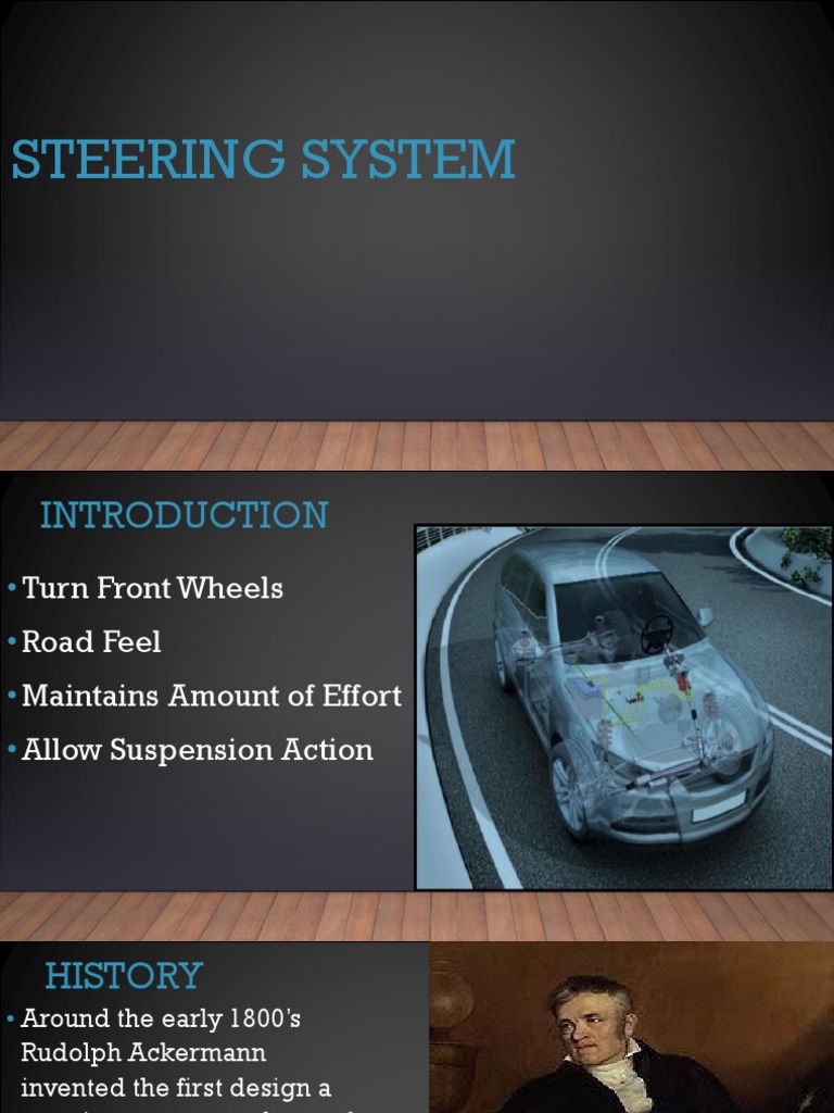 Overview of Steering Systems | PDF | Steering | Gear