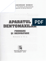 Aparatul Dento-Maxilar - Gheorghe Boboc