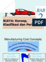 Manufacturing Cost Concepts