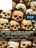 Olaoluwa Olusanya - Emotions, Decision-Making and Mass Atrocities - Through The Lens of The Macro-Micro Integrated Theoretical Model (2014, Ashgate Pub Co)