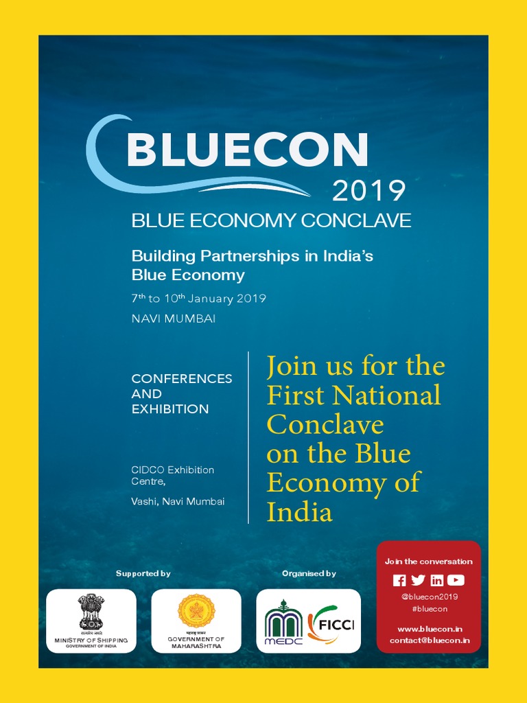 BlueCon 2019 - Brochure | PDF | Economic Development | Economies