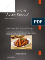 How To Make Ayam Kecap