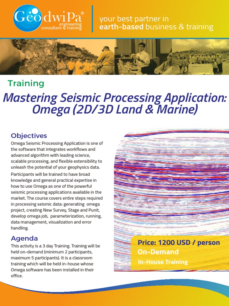 Omega Software Training | PDF | Reflection Seismology | Applied And ...