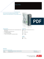 Cm-Pfe: Three-Phase Monitoring Relay