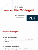 Fire The Managers