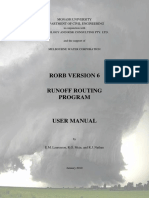 Rorb Manual