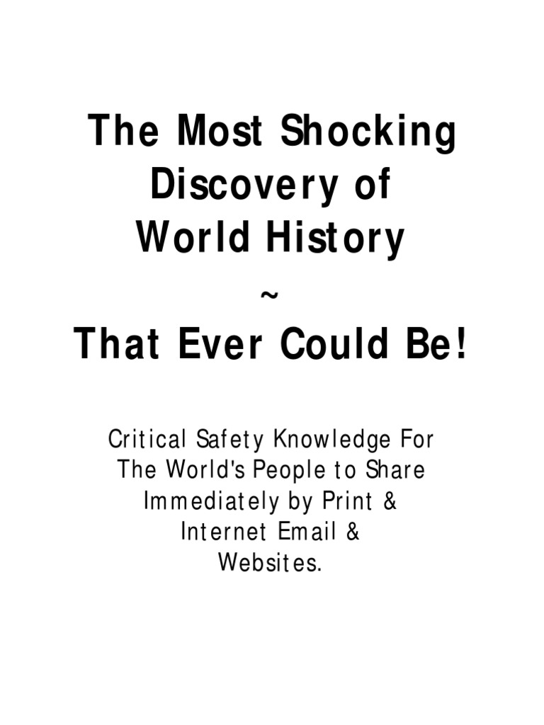 The Most Shocking Discovery Of World History Pdf Adolf Hitler