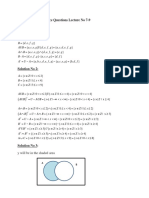 Discrete Mathematics Practice Question