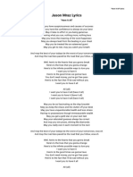 Jason Mraz Lyrics - Have It All PDF