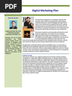 Digital Marketing Plan