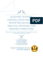 Audit' ICoFR Analysis & Synthesis