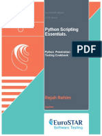 Python Scripting Essentials.: Rejah Rehim