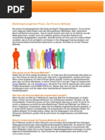 Download Marketingmanagement-Praxis Die Persona-Methode by SebastianPV SN403932 doc pdf