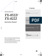 ONKYO tx-8522 - 8222 - Manual - e PDF