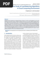 Comparative Study of Load Balancing Algorithms in Cloud Computing Environment