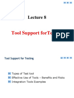 345 - 12325 - SE492 - 20112012 - 1 - 1 - 1 - Lect 8 Testing Tools