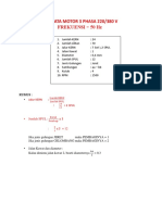 Data Lilitan Motor 3 Fasa