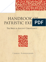 Kannengiesser Charles - Handbook of Patristic Exegesis - Bible in Ancient Christianity (2006)